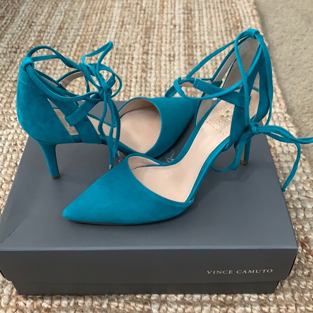 Vince Camuto Bellamy-Greece Green/True Suede/7M